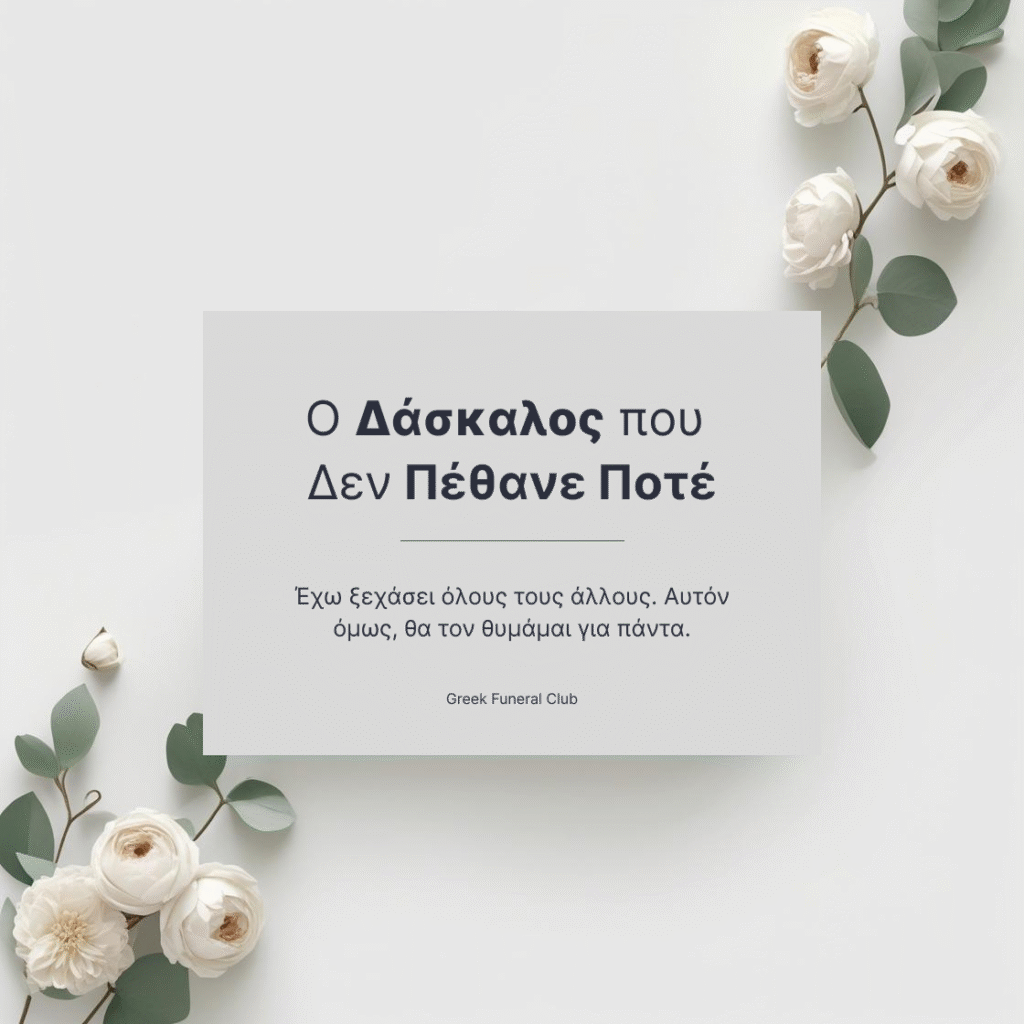 Η σωστή Νοοτροπία στον Κλάδο της Κηδείας